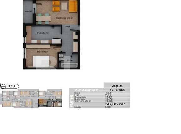 Apartament de vânzare 2 camere Floreşti - 75527AV | BLITZ Cluj-Napoca | Poza2