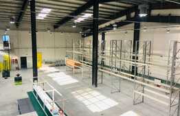 Hala moderna, in zona Tetarom 1 