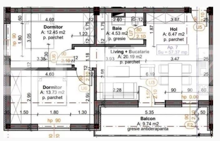 Apartament de vânzare 3 camere Apahida - 75566AV | BLITZ Cluj-Napoca | Poza1