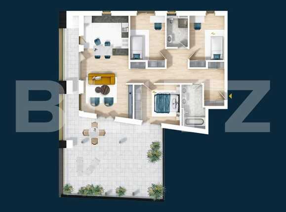 Apartament de vânzare 4 camere Central - 75580AV | BLITZ Cluj-Napoca | Poza1