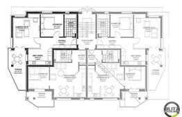 Vanzare 2 camere, 52.37 mp utili, semifinisat, cu terasa si boxa, imobil nou