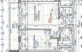 Apartament 2 camere semifinisat, 49 mp, in Gilau!