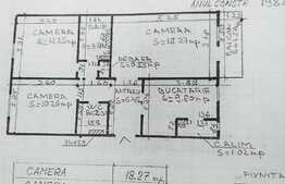 Apartament 3 camere decomandate, balcon, zona Louis Pasteur