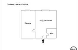 2 camere, 42 mp, compet mobilat, zona strazii Traian Vuia!