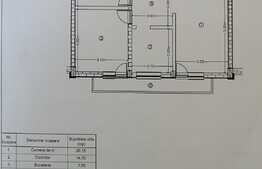 Apartament de 2 camere, compartimentare practica, finisat de lux, parcare, zona linistita!