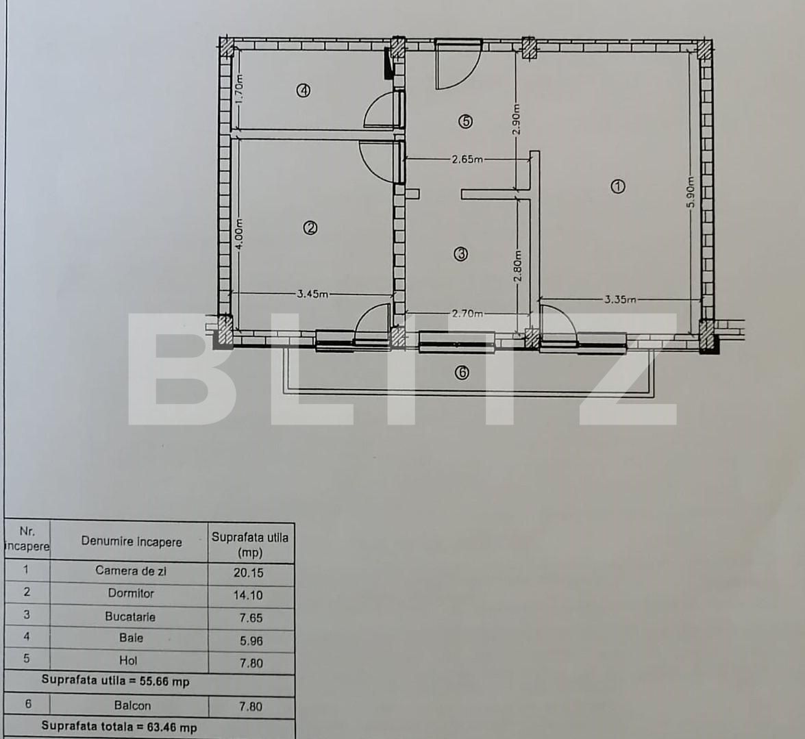 Apartament de vânzare 2 camere Grigorescu - 75870AV | BLITZ Cluj-Napoca | Poza1