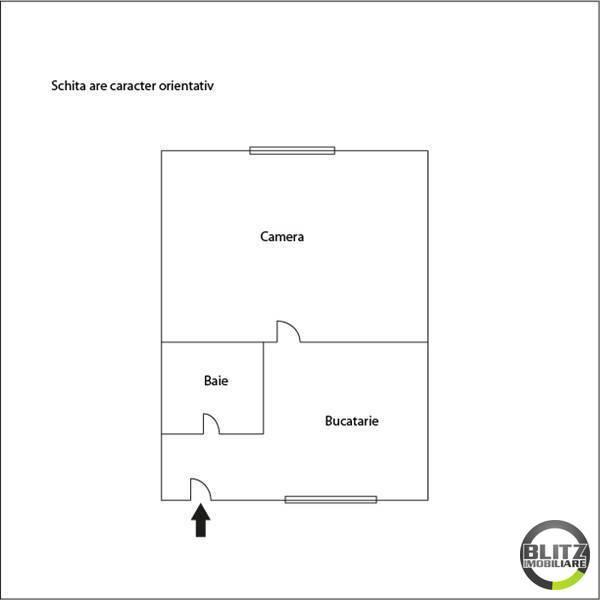 Garsonieră de vânzare Iris - 7594AV | BLITZ Cluj-Napoca | Poza1