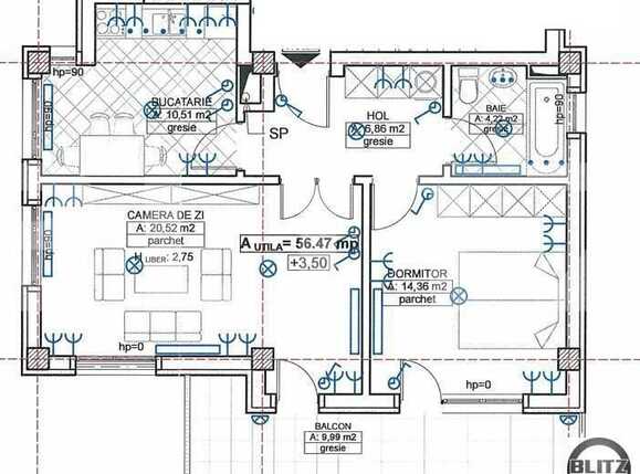 Apartament de vânzare 2 camere Marasti - 7595AV | BLITZ Cluj-Napoca | Poza4
