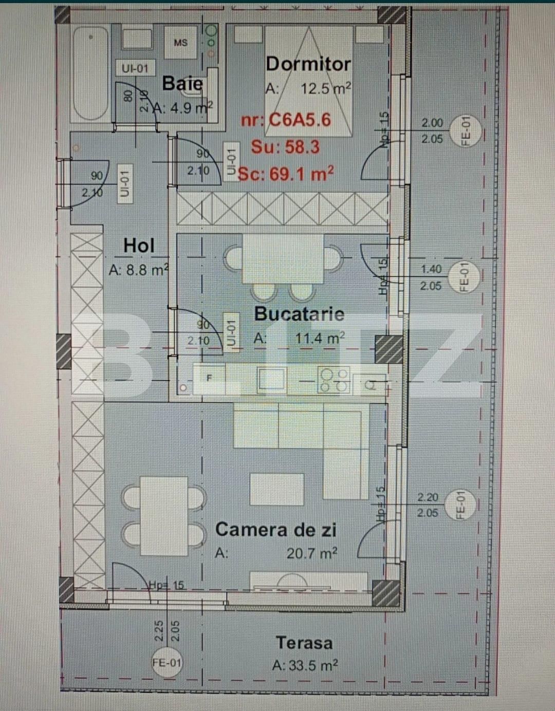 Apartament de vânzare 2 camere Floreşti - 75950AV | BLITZ Cluj-Napoca | Poza12