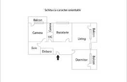 Oportunitate! Apartament 3 camere, etaj intermediar, zona Titulescu!