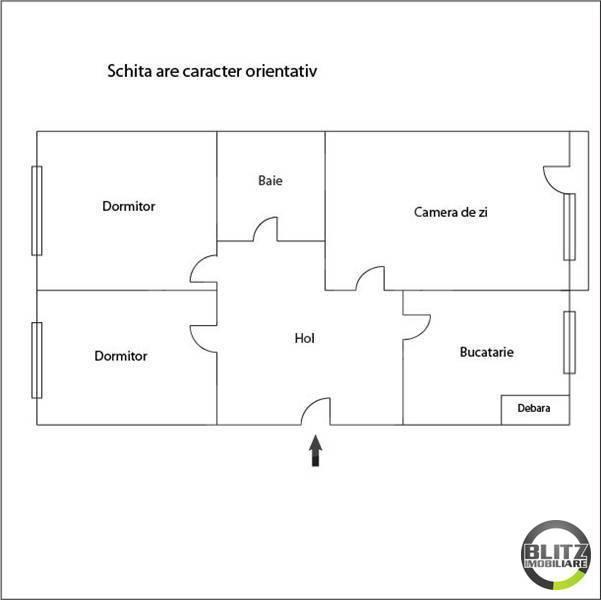 Apartament de vânzare 3 camere Manastur - 7610AV | BLITZ Cluj-Napoca | Poza1