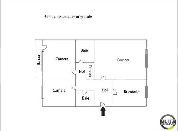 Apartament de vânzare 3 camere Manastur - 7615AV | BLITZ Cluj-Napoca | Poza13