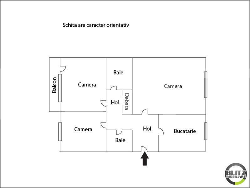 Apartament de vânzare 3 camere Manastur - 7615AV | BLITZ Cluj-Napoca | Poza13