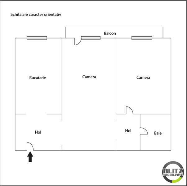 Apartament de vânzare 2 camere Gheorgheni - 763AV | BLITZ Cluj-Napoca | Poza1