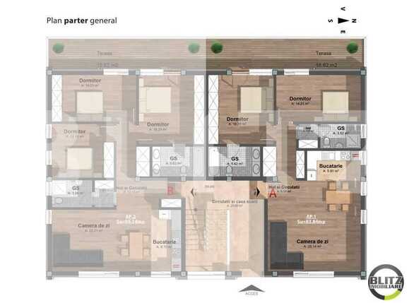 Apartament de vânzare 3 camere Bună Ziua - 7632AV | BLITZ Cluj-Napoca | Poza11