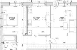 Apartament decomandat 2 camere, 60 mp utili, Finisat sau semifinisat, cum doriti!