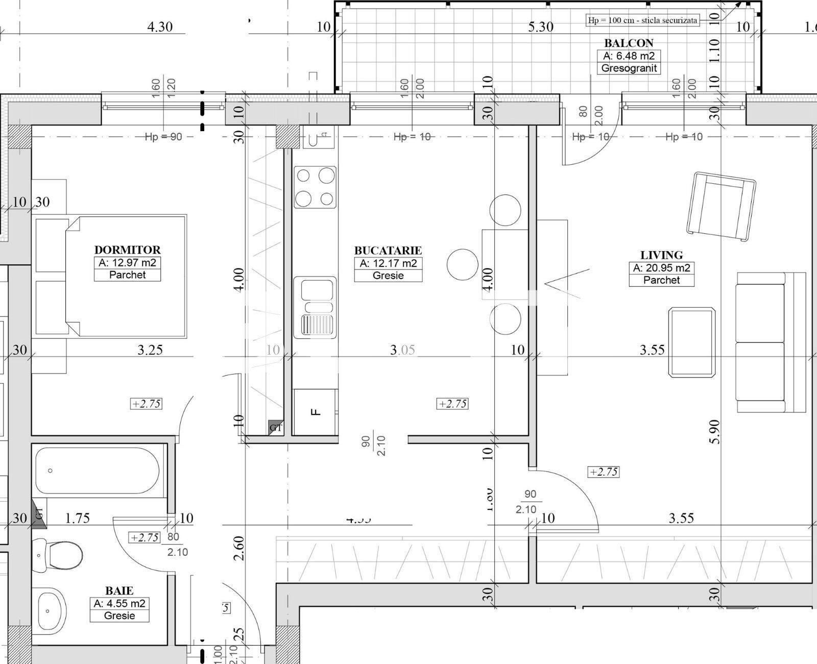 Apartament de vânzare 2 camere Apahida - 76352AV | BLITZ Cluj-Napoca | Poza1