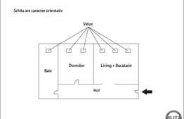 Vanzare mansarda cu 2 camere, 43 mp, zona strazii Eroilor! Parcare inclusa!