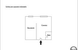 De vanzare 1 camera, 44 mp, etaj intermediar, zona strazii Tineretului!