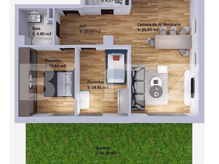 Apartament de vânzare 3 camere Plopilor - 76538AV | BLITZ Cluj-Napoca | Poza1