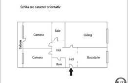 Vanzare apartament 3 camere, 73 mp utili, zona Hotel Pami