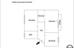 Vanzare 2 camere, 53 mp, zona Muzeul Apei!  Loc de parcare!