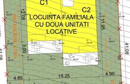 Casa tip duplex, semifinisat, 120 utili, 400 teren, Chinteni