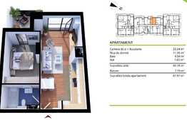 Apartament cu 2 camere, imobil nou, finisat, parcare, zona Iulius Mall