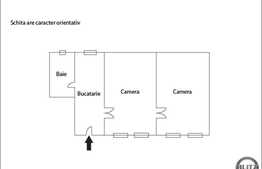 2 camere, 64 mp, boxa subsol, zona strazii 21 Decembrie