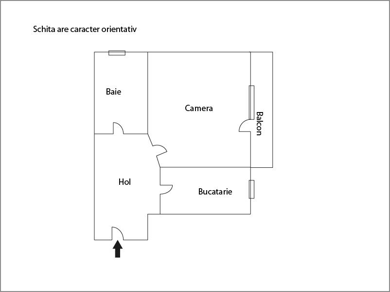 Garsonieră de vânzare Marasti - 7683AV | BLITZ Cluj-Napoca | Poza1