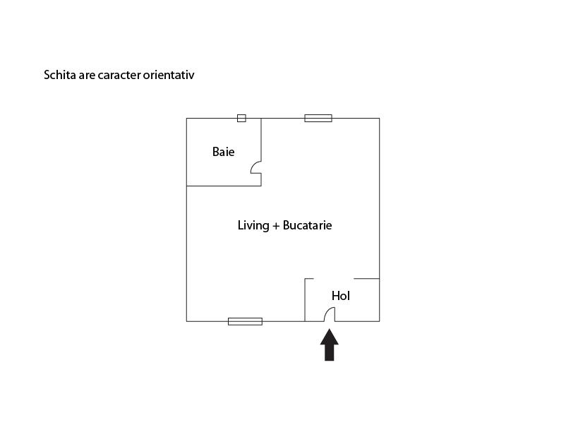 Garsonieră de vânzare Marasti - 7693AV | BLITZ Cluj-Napoca | Poza1