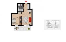 Apartament tip studio, 39 mp etaj intermediar, zona Golden Tulip
