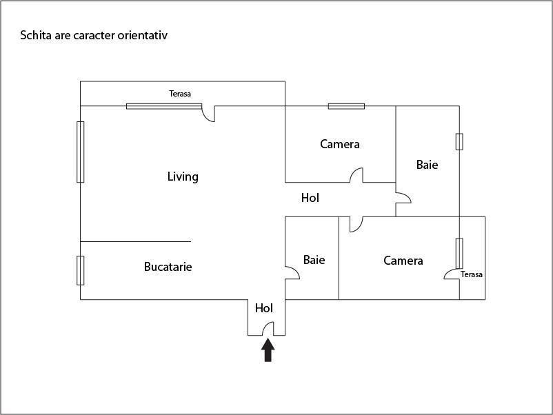Apartament de vânzare 3 camere Bună Ziua - 7702AV | BLITZ Cluj-Napoca | Poza1