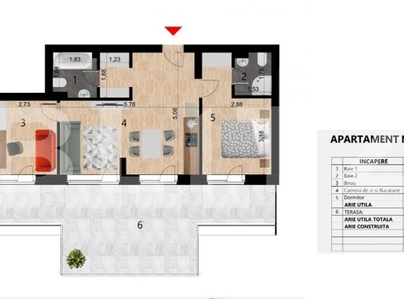 Apartament de vânzare 3 camere Zorilor - 77030AV | BLITZ Cluj-Napoca | Poza1