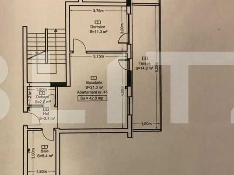 Apartament de vânzare 2 camere Floreşti - 77038AV | BLITZ Cluj-Napoca | Poza1