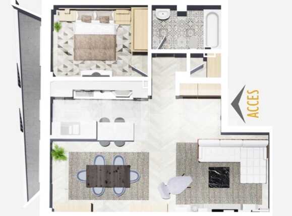 Apartament de vânzare 2 camere Marasti - 77042AV | BLITZ Cluj-Napoca | Poza1