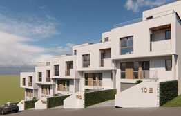 Complex exclusivist de case insiruite, 120 mp, calitate superioara, 200 teren, zona Teilor