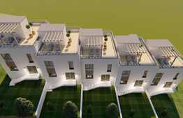 Complex exclusivist de case insiruite, 120 mp, calitate superioara, 200 teren, zona Teilor