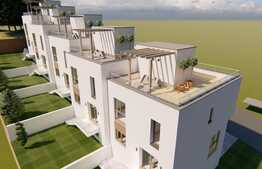 Complex exclusivist de case insiruite, 120 mp, calitate superioara, 200 teren, zona Teilor