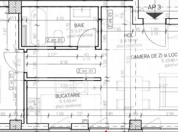 Apartament de vânzare 2 camere Semicentral - 77073AV | BLITZ Cluj-Napoca | Poza1