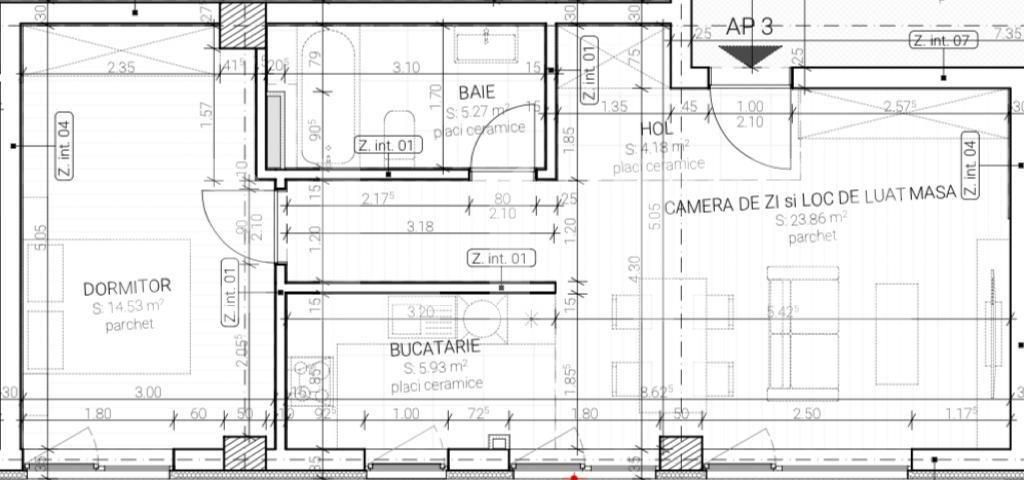 Apartament de vânzare 2 camere Semicentral - 77073AV | BLITZ Cluj-Napoca | Poza1