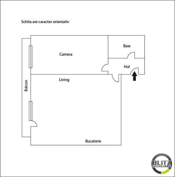 Apartament de vânzare 2 camere Dambul Rotund - 771AV | BLITZ Cluj-Napoca | Poza1