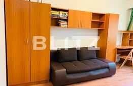 Garsoniera de inchiriat, 21 mp, etaj intermediar, zona Transylvania College