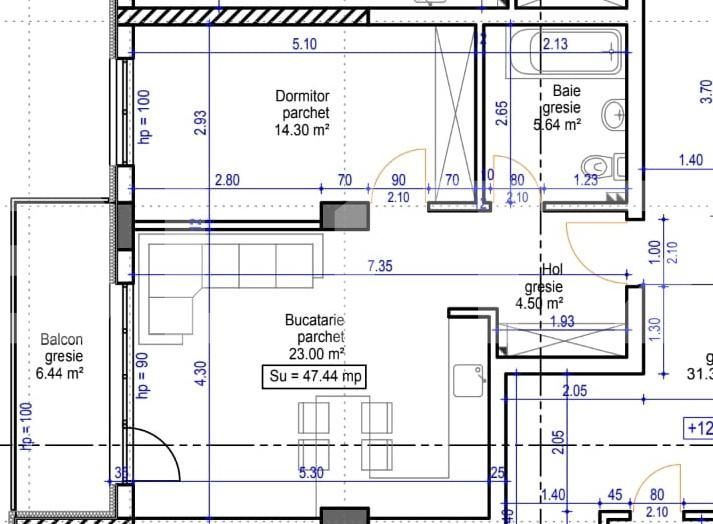 Apartament de vânzare 2 camere Floreşti - 77173AV | BLITZ Cluj-Napoca | Poza1