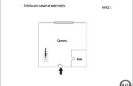 Apartament 2 camere de vanzare, 40 mp utili, zona Dorobantilor, scara interioara