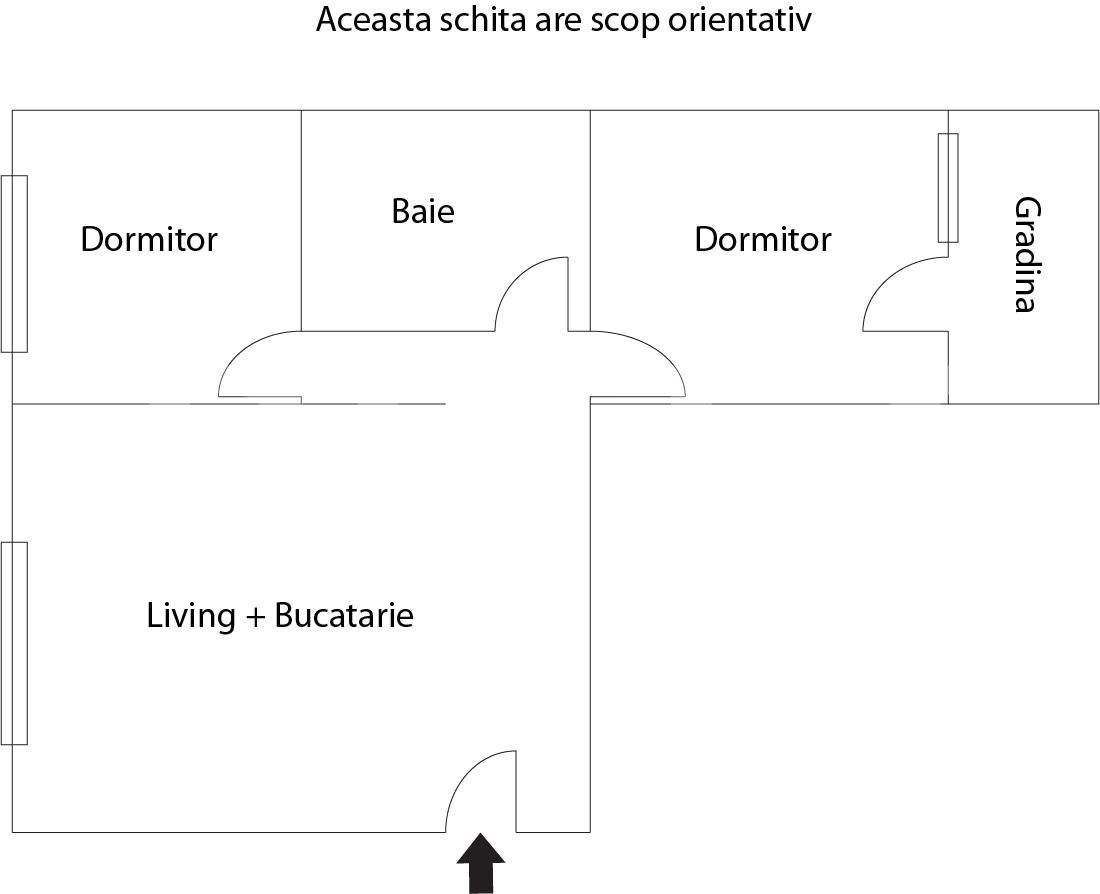 Oportunitatea!!Apartament 3 camere moderne, 65mp, gradina amenajata! Zona Vivo!