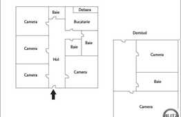 6 camere, 175 mp, garaj, in vila, zona Predeal