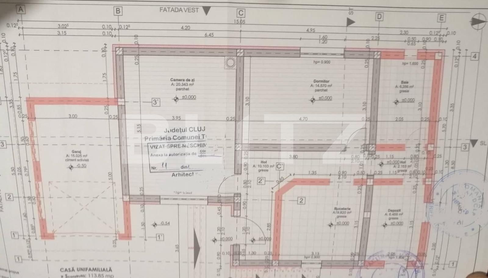 Casa de vânzare 5 camere Exterior Sud - 77391CV | BLITZ Cluj-Napoca | Poza1