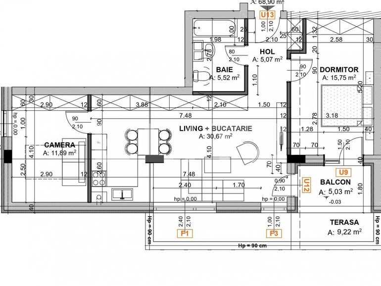 Apartament de vânzare 3 camere Iris - 77426AV | BLITZ Cluj-Napoca | Poza1