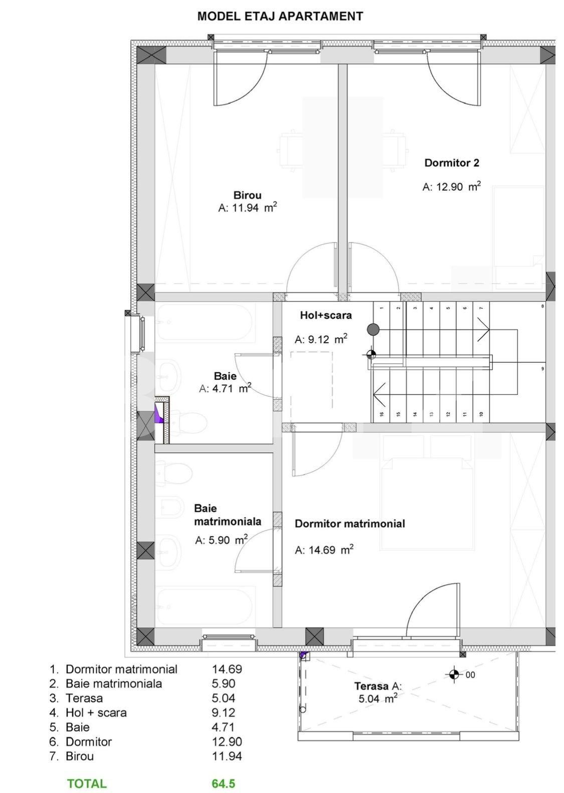 Casa de vânzare 4 camere Stupini - 77578CV | BLITZ Brașov | Poza9